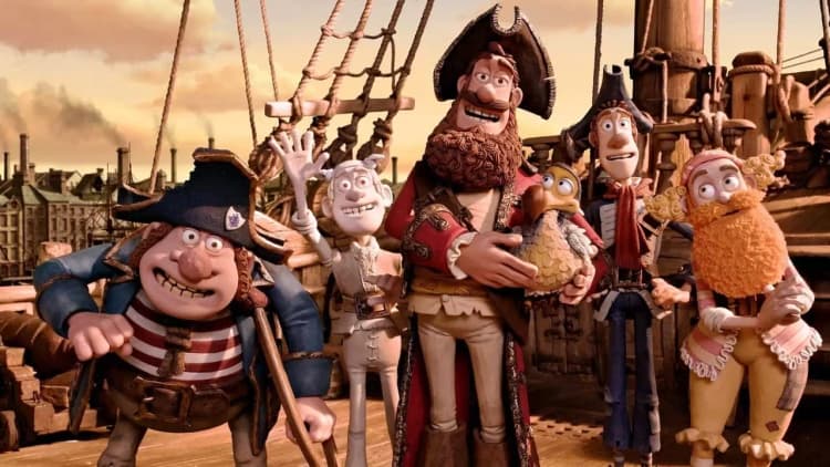 The Pirates! Band of Misfits Poster