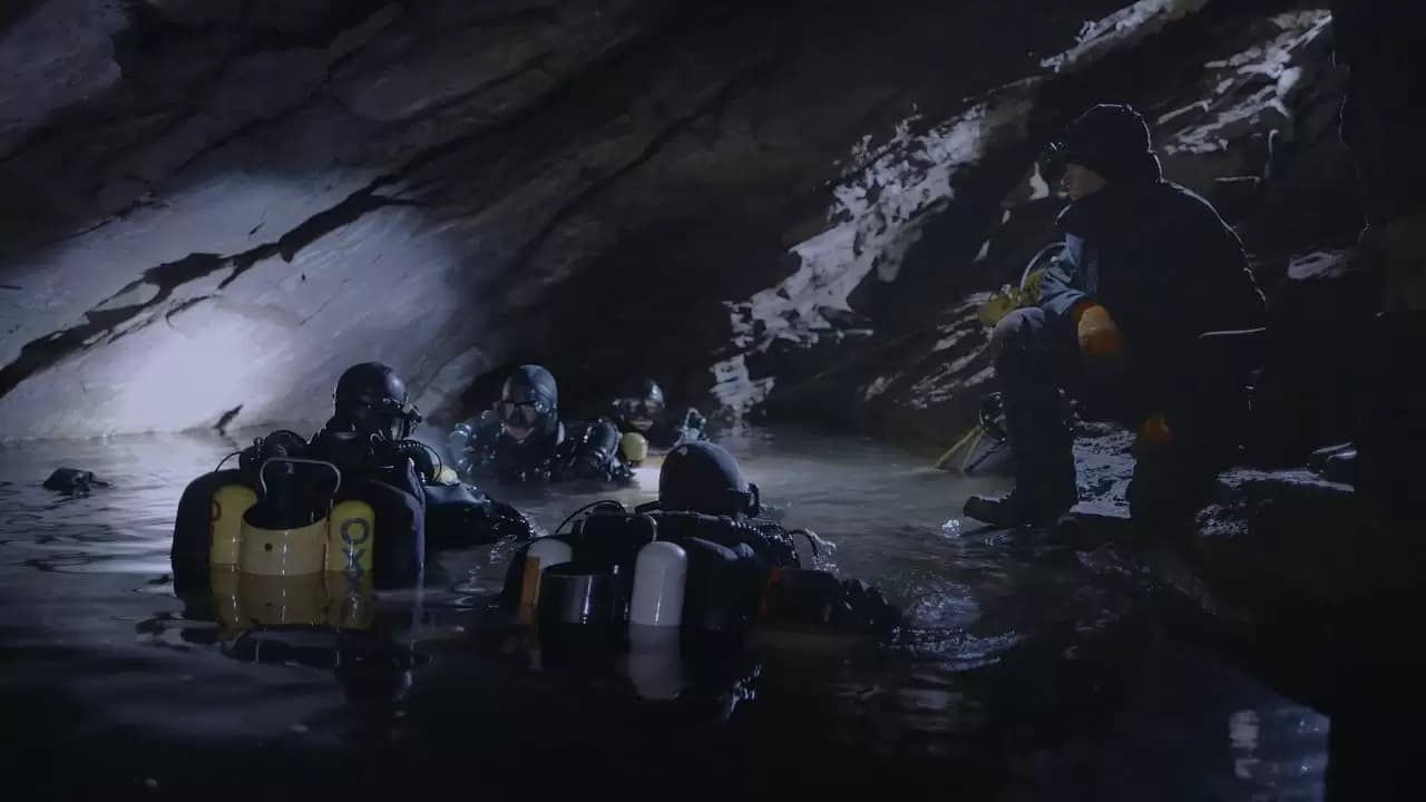 Diving Into the Unknown Backdrop