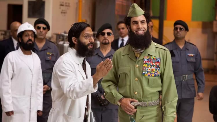 The Dictator Poster